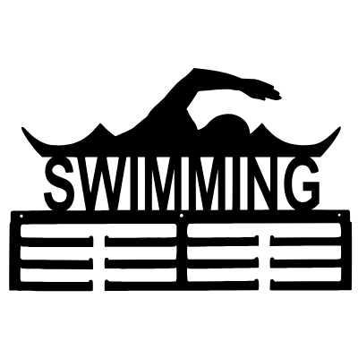 Swimmer's Medal Hanger
